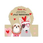 Tarjeta de Amor Premium Grande — Romántica de Lujo