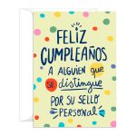 Tarjeta de Cumpleaños con Sobre — Feliz Cumpleaños