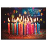Tarjeta de Cumpleaños con Sobre — Feliz Cumpleaños