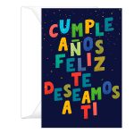 Tarjeta de Cumpleaños — Diseño Alegre