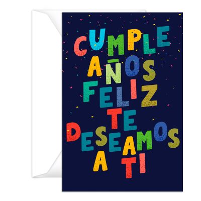 Tarjeta de Cumpleaños — Diseño Alegre