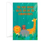Tarjeta de Saludo con Sobre Surtida — Para Toda Ocasión