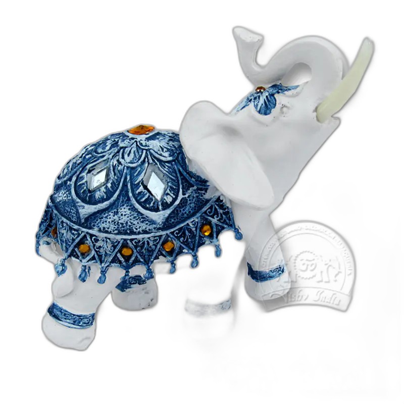 Elefante Blanco Decorado 🐘
