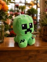 Peluche de Creeper de Minecraft, verde