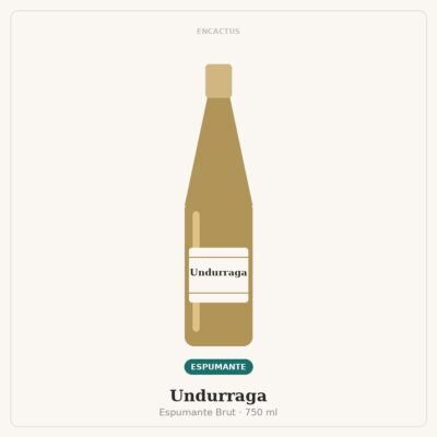 Espumante Undurraga Brut 750 ml